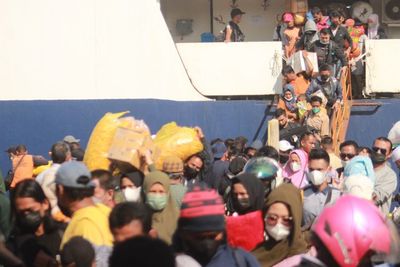 Cerita Pemudik Asal Samarinda, Pilih Jalur Laut Sempat Frustasi Kapal Over Kapasitas