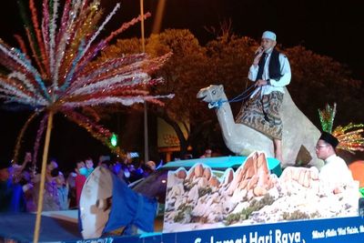Ada Unta di Pawai Takbir Keliling Idul Fitri di Kota Batam, Meriah Banget!