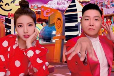 Kini Gandeng Suzy, PSY Tampilkan Keglamoran Dunia Selebritas dalam Video Klip Celeb