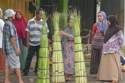 Usai Lebaran Warga Kota Ini Masih Berburu Janur Kuning, Penjual Untung Besar!