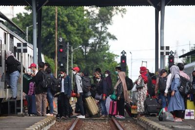Hari Ini Sekitar 39.600 Pemudik akan Tiba di Jakarta dengan Kereta Api
