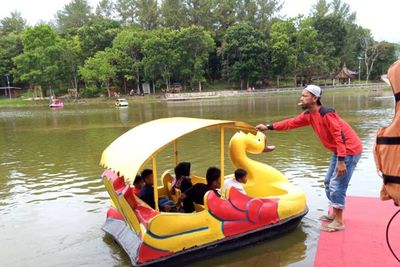 Objek Wisata Pulau Belibis Ramai Wisatawan, Sehari Bisa Mencapai 3 Ribu Pengunjung