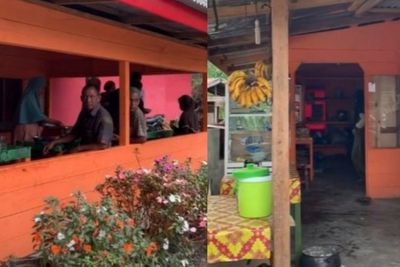 Ngakak! Dikira Warung Makan, Keluarga Ini Makan di Rumah Warga: Yang Lain Juga Ikutan