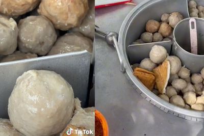 Heboh Bakso Tusuk Dihinggapi Belatung Bergerak-gerak Lincah, Penjualnya Diduga Tak Tahu