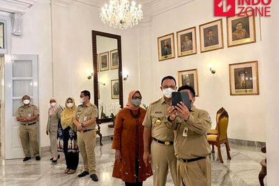 Rindu Anies Terbayar, Akhirnya Bisa Gelar Halalbihalal dengan ASN di Balai Kota