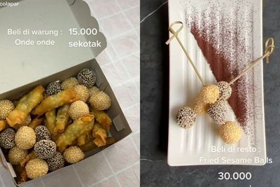 Ditata ala Restoran, Pria Ini Sukses Bikin Onde-Onde Naik Level, Seporsi Tembus Rp30 Ribu