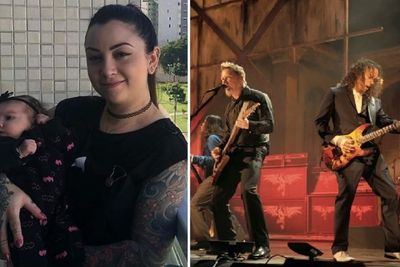 Wanita Ini Melahirkan Saat Nonton Konser Metallica, Lahirnya Diiringi Enter Sandman