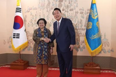 Megawati Soekarnoputri dan Presiden Korsel Lakukan Pertemuan Bilateral, Ini yang Dibahas