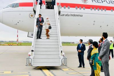 Tempuh 24 Jam Perjalanan, Presiden Jokowi dan Ibu Negara Tiba di Washington DC