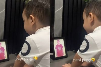 Nyesek! Gala Sky Lama Pandangi Wajah Bibi di Foto, Bilang: Papi Pergi
