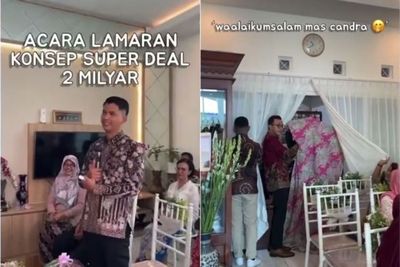 Viral, Pria Lamar Kekasih dengan Konsep Super Deal 2 Milyar, Netizen: Salah Tirai Amsyong!
