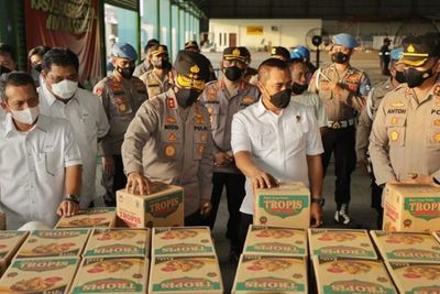 Polisi Gagalkan Pengiriman 8 Kontainter Berisi Minyak Goreng ke Timor Leste