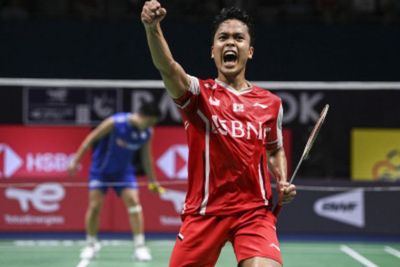 Menangkan Duel MomoGi di Piala Thomas 2022, Ginting: Kuncinya Sabar