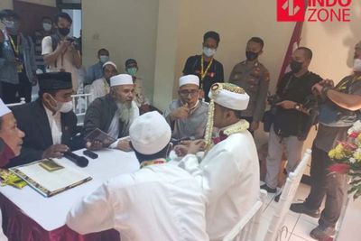 Momen Haru Napi Teroris Husein Hasny Gelar Akad Nikah Putrinya di Rutan Polda Metro
