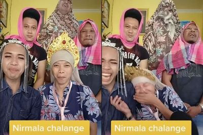 Kocak, 5 Pria yang Parodikan Lakukan Nirmala Challenge Bikin Warganet Ketawa Bengek!