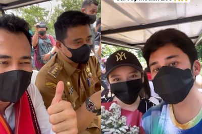 Melancong ke Medan Zoo Bareng Tiara-Alshad, Raffi Ahmad Diserbu Wisatawan