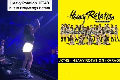 Heavy Rotation dari JKT48 Diputar di Hollywings, Netizen: Melody Istigfar Melihat Ini