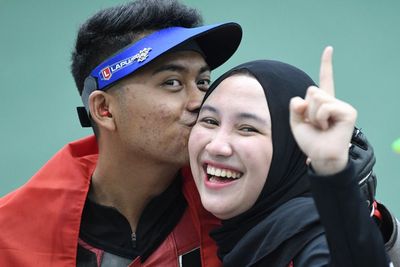Kisah Cinta Fathur-Dewi Peraih Emas SEA Games 2021: Anggota TNI, Cinlok di Lapangan Tembak