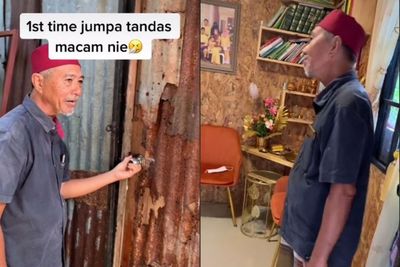Kakek Tua ini Pamerkan Rumahnya yang Tampak Gubuk dari Luar, Ternyata Sultan dari Dalam