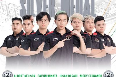Kalah dari FIlipina, Tim E-Sport Mobile Legend Indonesia Harus Puas Raih Medali Perak