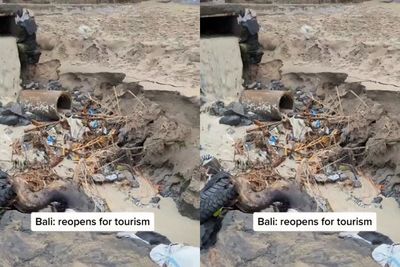 Media Luar Negeri Sorot Pemandangan Menyedihkan Pantai Bali yang Penuh dengan Sampah