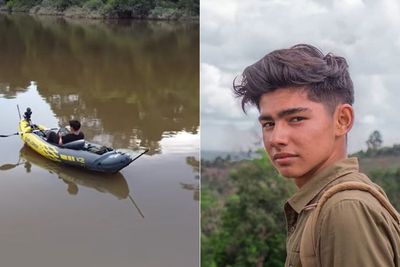 Aksi Berani Andrew Kalaweit Nyemplung ke Danau Buaya Kalimantan, Netizen: Keren!