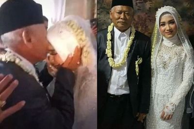 Wih! Kakek Kaya ini Nikahi Gadis 19 Tahun dengan Mahar 50 Juta, Bulan Madunya Bukan Main!