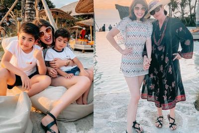 4 Potret Liburan Carissa Putri Bersama Keluarga, Masih Sempat Mengejar Sunset di Bali