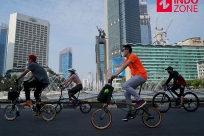 CFD Jakarta Dibuka Besok, Ingat PKL Belum Boleh Jualan!