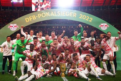 Sejarah! RB Leipzig Juara DFB Pokal dengan 10 Pemain