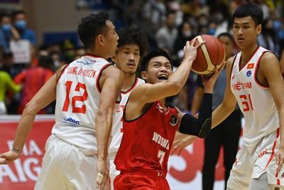 Cetak Sejarah! Tim Basket Putra Indonesia Juarai SEA Games 2021