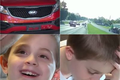 Anak Usia 7 tahun Nyetir SUV di Jalan Raya lalu Nabrak Mobil Lain, ini Salah Siapa?