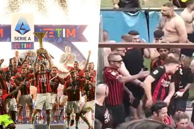 Waduh! Ultras Tabok Fans Gegara Buat Perayaan Angkat Trofi AC Milan Tertunda