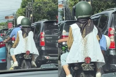 Niat Ajak Pacar Kencan Naik Motor Keren , Pria Ini Dicaci Netizen: Mending Naik Beat Aja!
