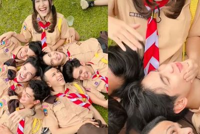 Video 'Anak Pramuka' Cewek dan 6 Cowok Ganteng Lakukan Hal Ini, dalam Rangka Apa?