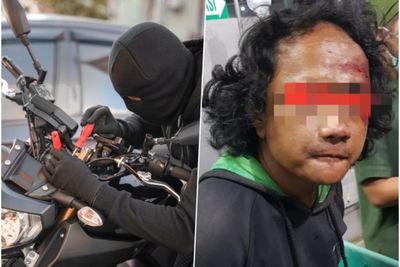 Jatuh saat Bawa Motor Curian, Pelaku Curanmor Malah Ditolong Warga