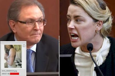 Amber Heard Ketar-ketir, Ahli Forensik Metadata di Persidangan Sebut Foto Lukanya Editan