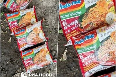 4 Bungkus Indomie Bahasa Indonesia Ditemukan di Lokasi Perang Ukraina