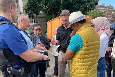 Ridwan Kamil Temui Pejabat Kepolisian Swiss untuk Bahas Pencarian Eril