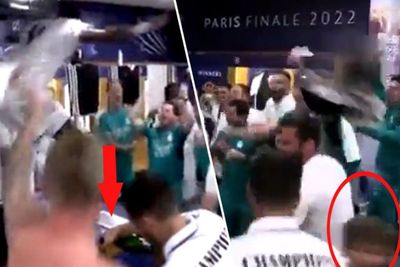 Tak Main di Final, Hazard Malah Kena Teguran Keras dari Kroos Usai Cekoki Miras ke Anaknya