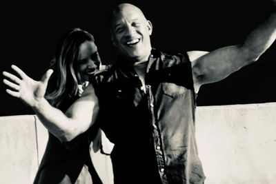 Vin Diesel Unggah Foto Bareng Brie Larson, Merasa Bersyukur Sang Aktris Gabung ke Fast X
