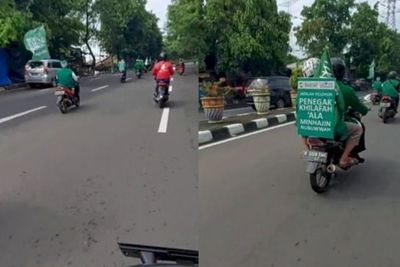 Densus 88 Turun Tangan Usut Konvoi Pemotor Beratribut Khilafah di Jaktim