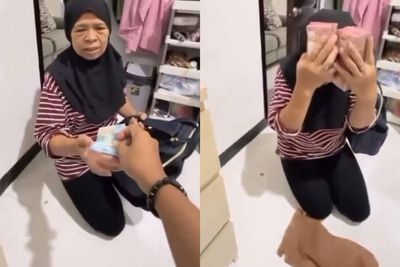 ART Perempuan ini Gemetaran saat Dikasih Ongkos untuk Pulang Kampung, Berisi Puluhan Juta