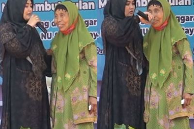Ngakak! Nenek-Nenek Salah Lafalkan Pancasila, Sebut Sila Ketiga dengan Pengadilan Agama
