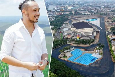 Sirkuit Formula E Sudah Rampung, Netizen: Kata Giring Ini Dulu Tempat Ngangon Kambing