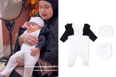 Ameena Anak Atta Aurel Kenakan Baju Branded Mahal, Netizen: Ngejek Saldo Rekeningku