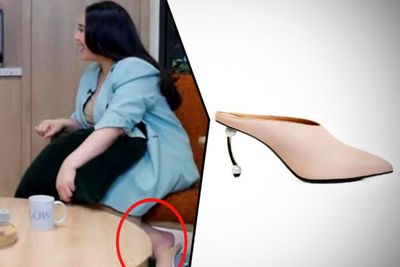 Nagita Slavina Pakai Selop Tumit Bengkok Belasan Juta, Netizen: Harganya Gak Lucu