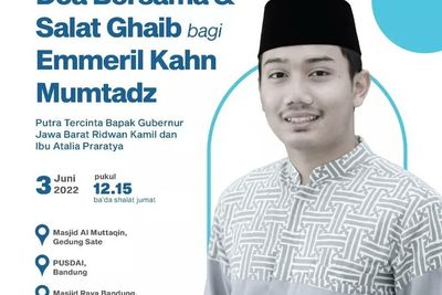 Dinyatakan Meninggal, Pemprov Jabar Adakan Doa Bersama dan Salat Gaib untuk Eril