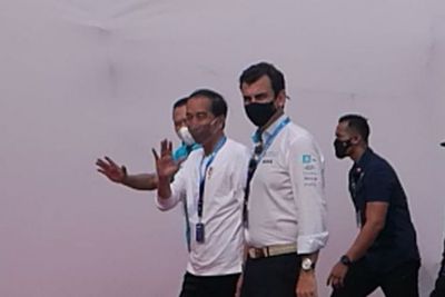 Jokowi Tiba di JIEC untuk Tonton Langsung Formula E, Ini Deretan Jadwalnya