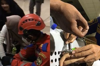 Viral Jari Mahasiswi Tersangkut di Lubang Kursi, Damkar Sampai Turun Tangan